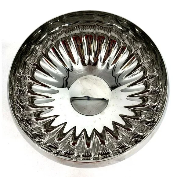 Georg Jensen Bernadotte Stainless Steel Large Bowl 10" Dia Denmark - Picture 6 of 9